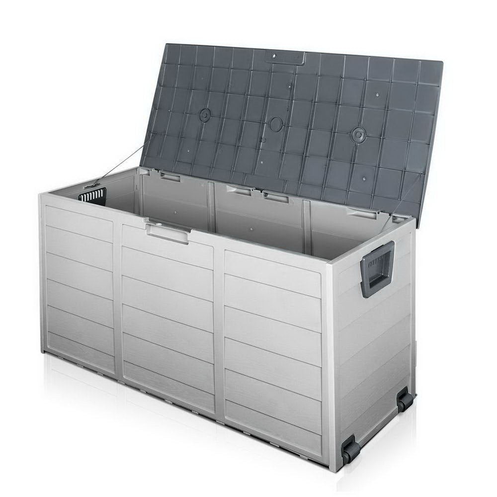 Giantz 290L Outdoor Storage Box - Grey