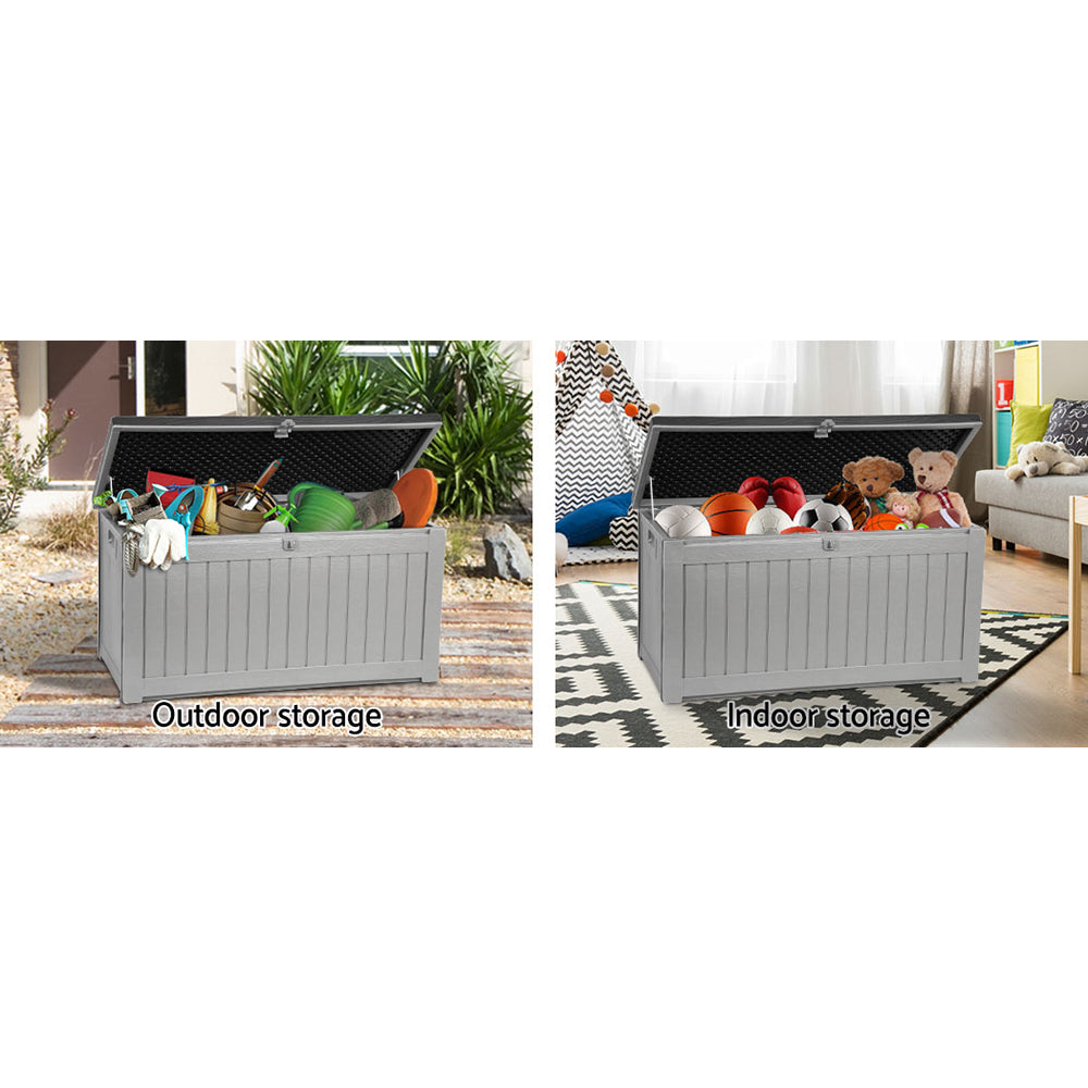 Gardeon Outdoor Storage Box Bench Seat 190L