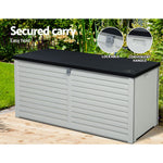 Gardeon 490L Outdoor Storage Box Bench Seat Toy Tool Sheds Chest