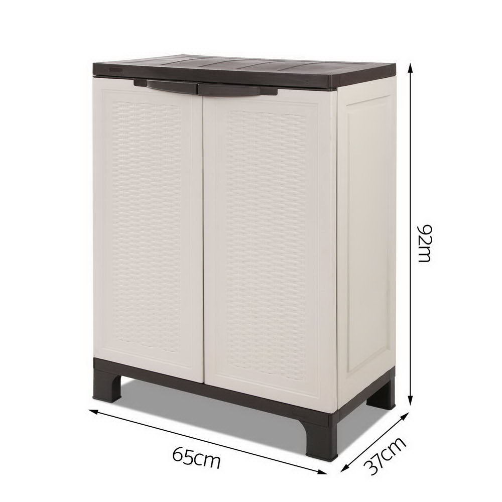 Giantz Outdoor Half Size Adjustable Cupboard