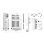 Devanti 3-in-1 Portable Air Conditioner - White