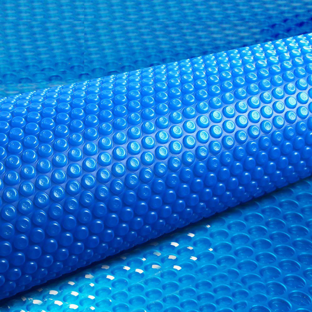 Aquabuddy 10M X 4M Solar Swimming Pool Cover 400 Micron Outdoor Bubble Blanket