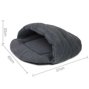 i.Pet Large Cave Pet Bed - Grey