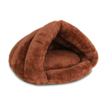 i.Pet Washable Cave Pet Bed - Brown