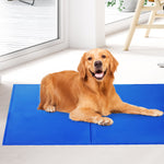 2X Pet Cooling Bed Gel Mat Dog Cat Non-Toxic Cool Pad Puppy Cold Summer 50x40