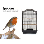 i.Pet Medium Bird Cage - Black