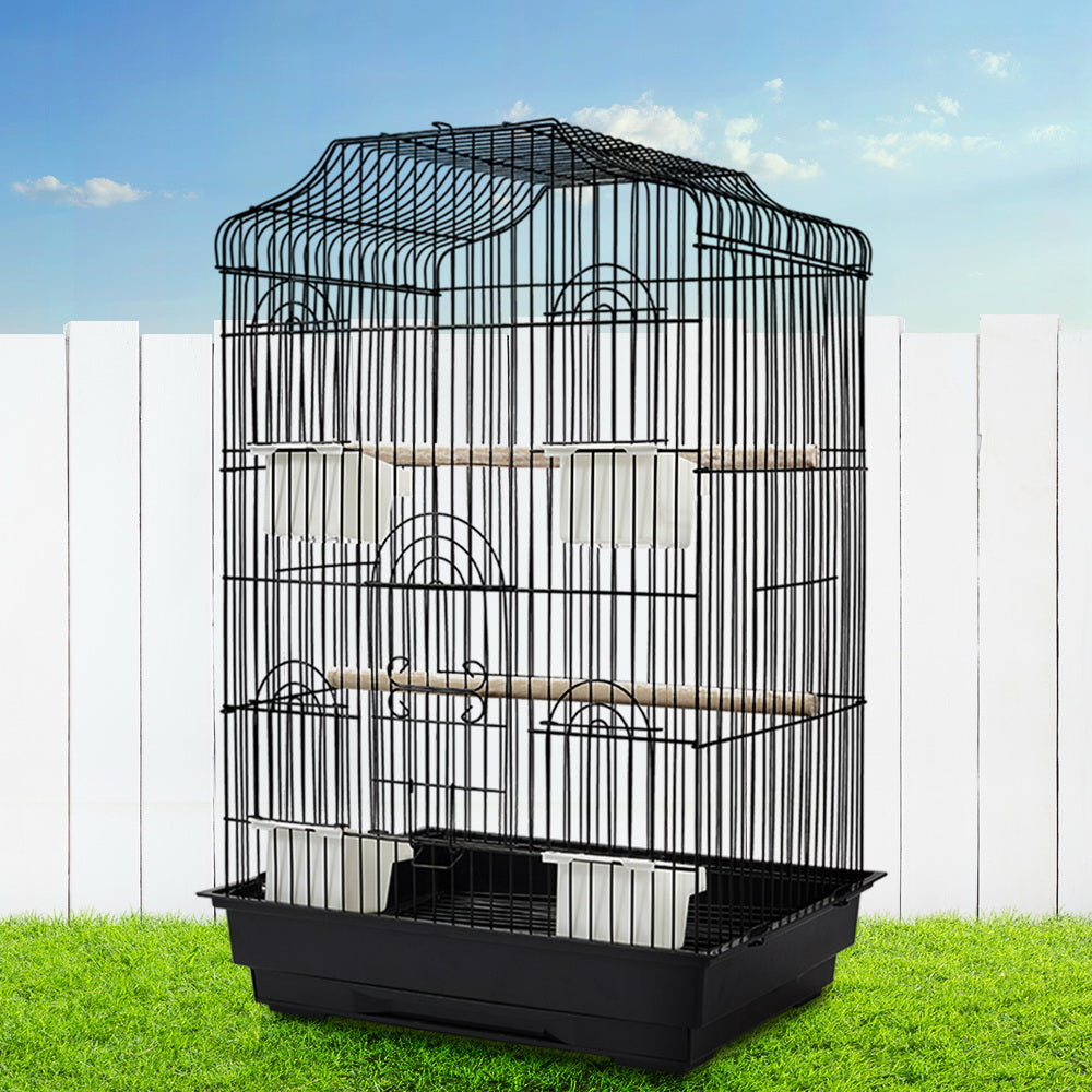 i.Pet Medium Bird Cage - Black