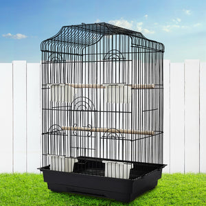 i.Pet Medium Bird Cage - Black