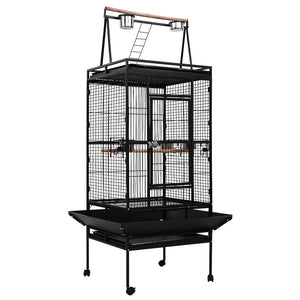 i.Pet Bird Cage Pet Cages Aviary 173CM Large Travel Stand Budgie Parrot Toys