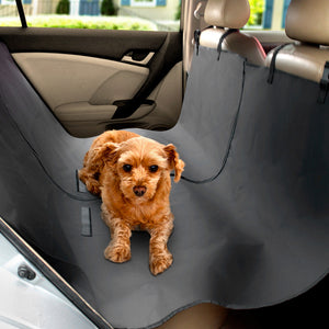 i.Pet Waterproof Hamock Car Seat Protector - Black