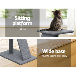 i.Pet 82cm Cat Scratching Post - Grey