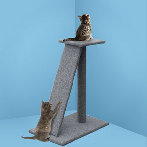 i.Pet 82cm Cat Scratching Post - Grey