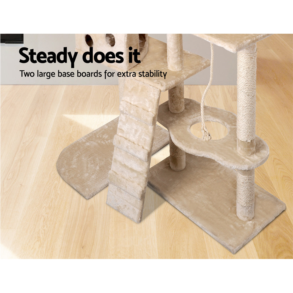 i.Pet 170cm Cat Scratching Post - Beige