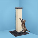 i.Pet 92cm Cat Scratching Post - Blue & Beige