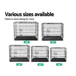 i.Pet 24inch Pet Cage - Black