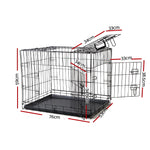 i.Pet 30inch Pet Cage - Black