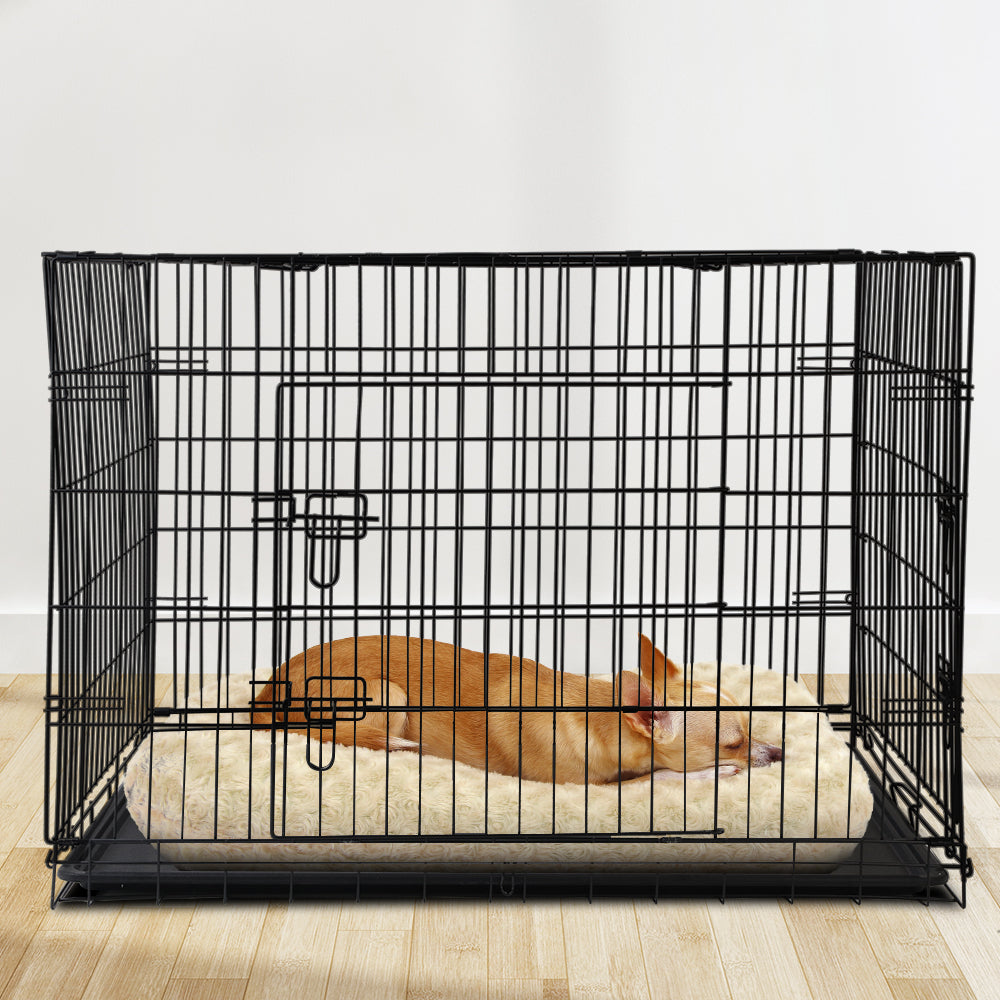 i.Pet 42inch Pet Cage - Black