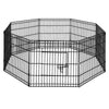 i.Pet 24" 8 Panel Pet Dog Playpen Puppy Exercise Cage Enclosure Play Pen Fence