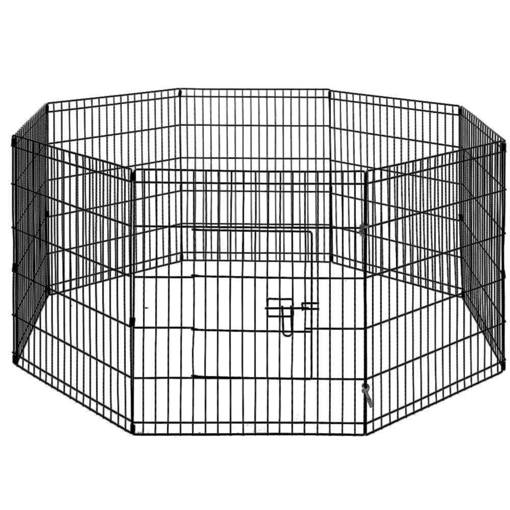 i.Pet 30" 8 Panel Pet Dog Playpen Puppy Exercise Cage Enclosure Play Pen Fence