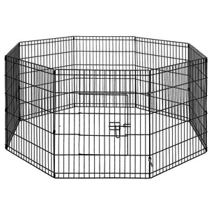 i.Pet 30" 8 Panel Pet Dog Playpen Puppy Exercise Cage Enclosure Play Pen Fence