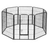 i.Pet 8 Panel Pet Dog Playpen Puppy Exercise Cage Enclosure Fence Play Pen 80x100cm