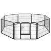 i.Pet 8 Panel Pet Dog Playpen Puppy Exercise Cage Enclosure Fence Play Pen 80x60cm