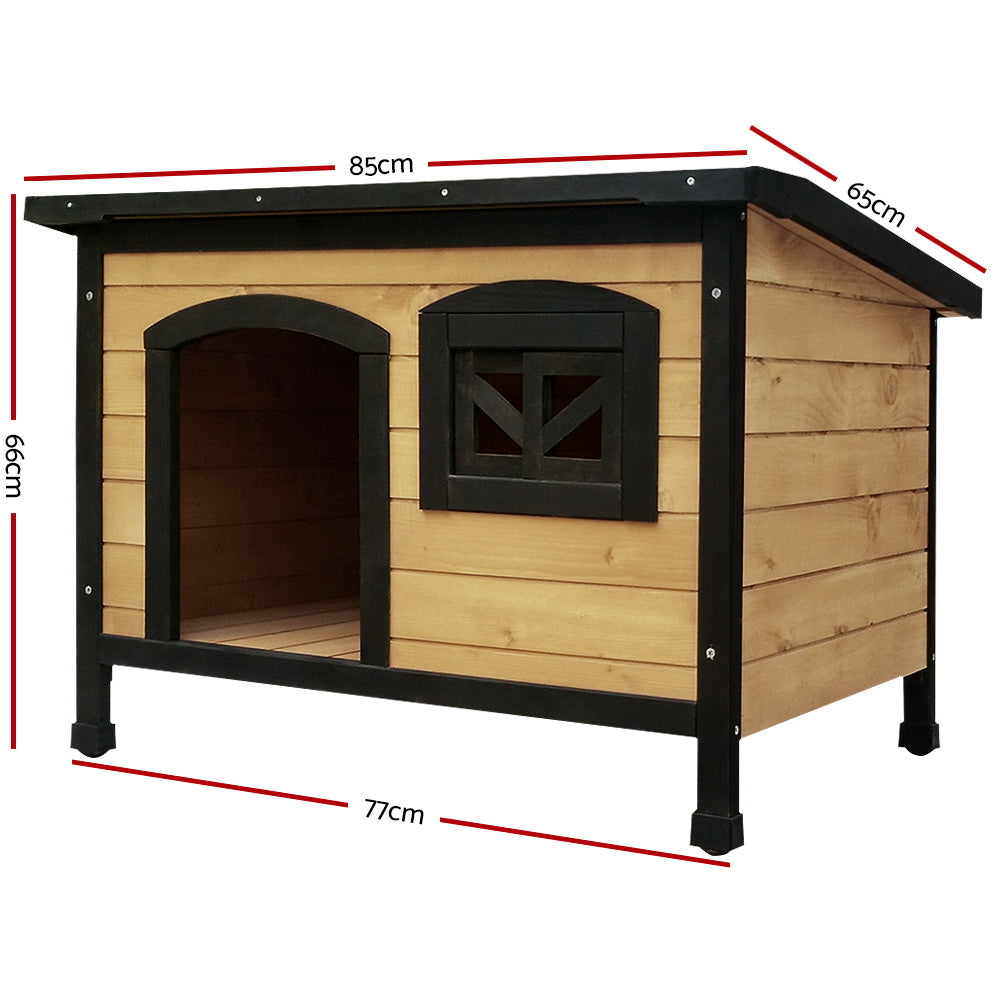 i.Pet Medium Wooden Pet Kennel