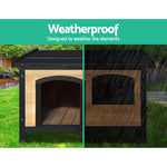 i.Pet Medium Wooden Pet Kennel