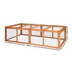 i.Pet Rabbit Hutch Chicken Coop