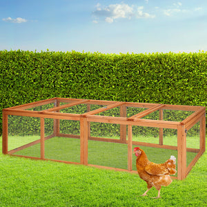 i.Pet Rabbit Hutch Chicken Coop