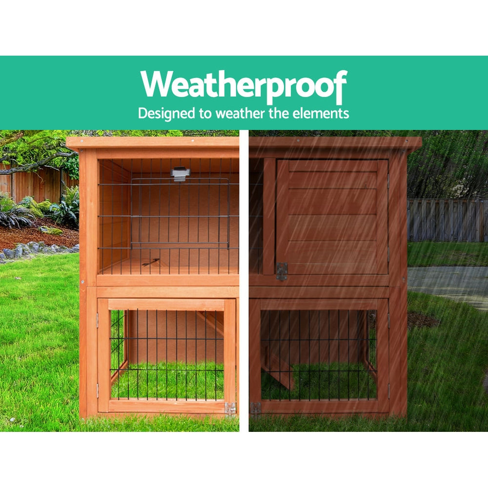 i.Pet 93cm Tal Wooden Pet Coop