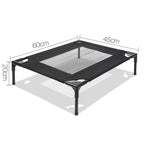 i.Pet Small Mesh Pet Trampoline - Black