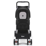 i.Pet 4 Wheel Pet Stroller - Black