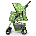 Pet 4 Wheel Pet Stroller - Green