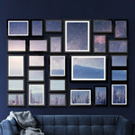 26 PCS Picture Photo Frame Wall Set Home Decor Present Gift Black