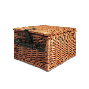 Alfresco 2 Person Picnic Basket Baskets Deluxe Outdoor Corporate Blanket Park