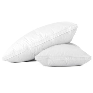 Giselle Bedding Duck Feather Down Twin Pack Pillow