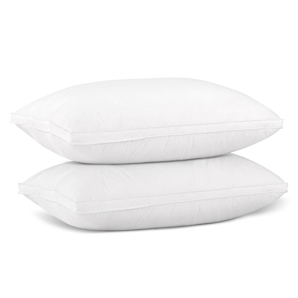 Giselle Bedding Duck Feather Down Twin Pack Pillow