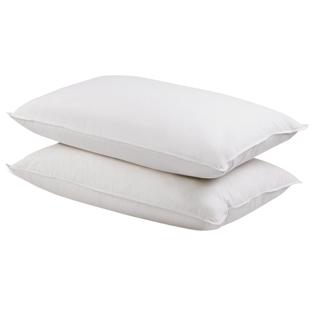 Giselle Bedding Set of 2 Duck Down Pillow - White