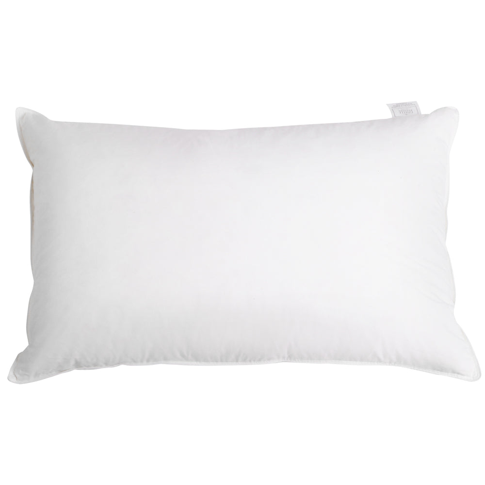 Giselle Bedding Set of 2 Goose Feather and Down Pillow - White