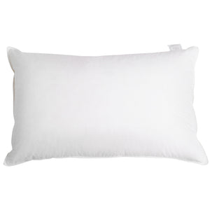 Giselle Bedding Set of 2 Goose Feather and Down Pillow - White