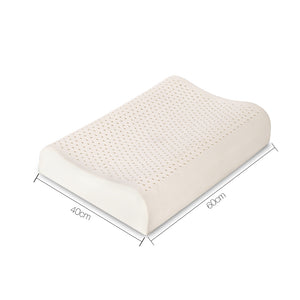 Giselle Bedding Set of 2 Natural Latex Pillow 