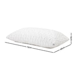 Giselle Bedding Set of 2 Rayon Single Memory Foam Pillow