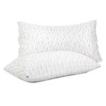 Giselle Bedding Set of 2 Rayon Single Memory Foam Pillow