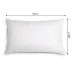 Giselle Bedding Set of 4 Firm Cotton Pillows