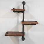 Artiss 3 Level 84cm DIY Adjustable Metal Bookshelf
