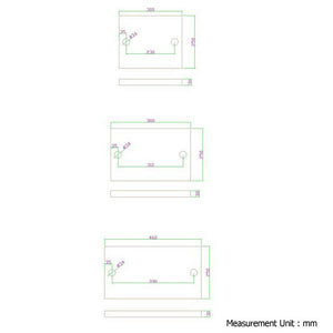 Artiss 3 Level 84cm DIY Adjustable Metal Bookshelf