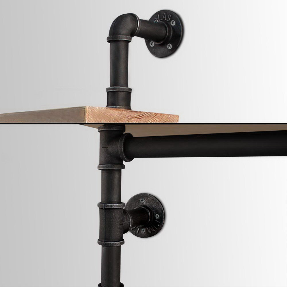 Artiss 3 Level 84cm DIY Adjustable Metal Bookshelf