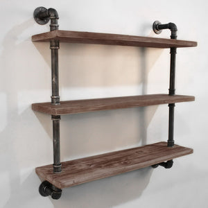 Artiss 3 Level 92cm DIY Wall Mounted Bookshelf