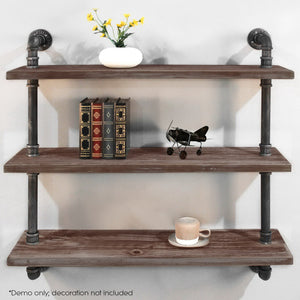 Artiss 3 Level 92cm DIY Wall Mounted Bookshelf